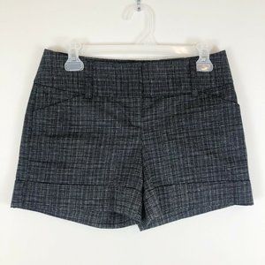 NWT Express 4.5" Cotton Shorts Cuffed Plaid